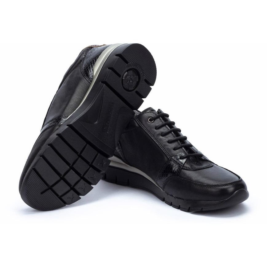 Women's Pikolinos CANTABRIA Sneakers Black | NZ EQ093A7